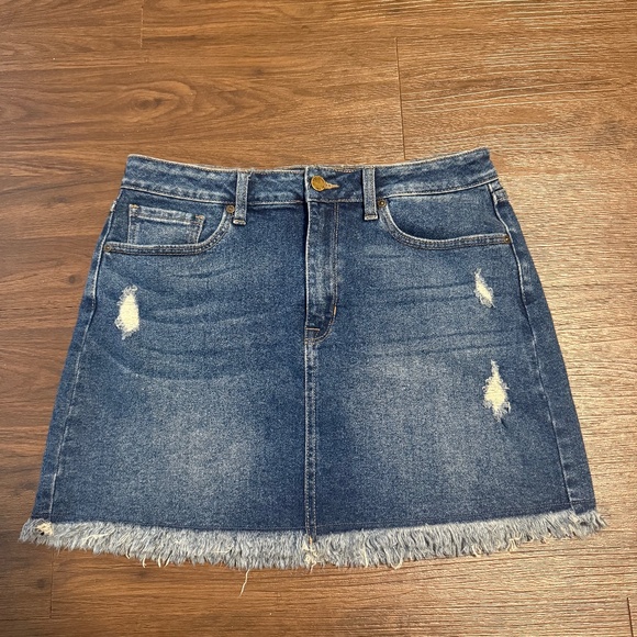 95% Cotton JBD Denim Skirt in Large - Picture 6 of 7